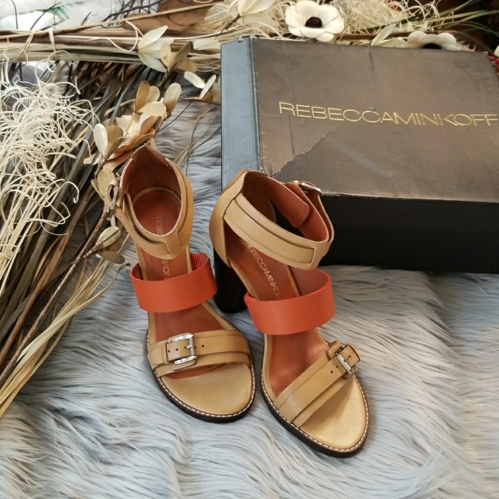 Rebecca Minkoff Vero Cuoio Sandals